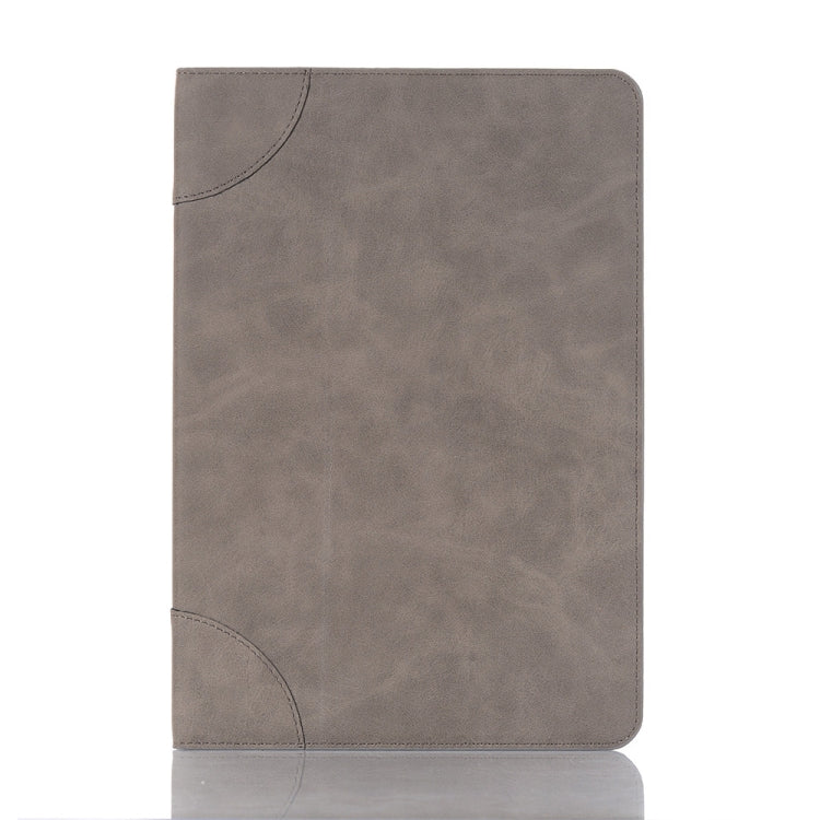 For Samsung Galaxy Tab S9 Retro Book Leather Tablet Case(Grey)