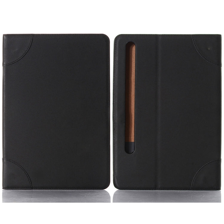 For Samsung Galaxy Tab S9 Retro Book Leather Tablet Case(Black)