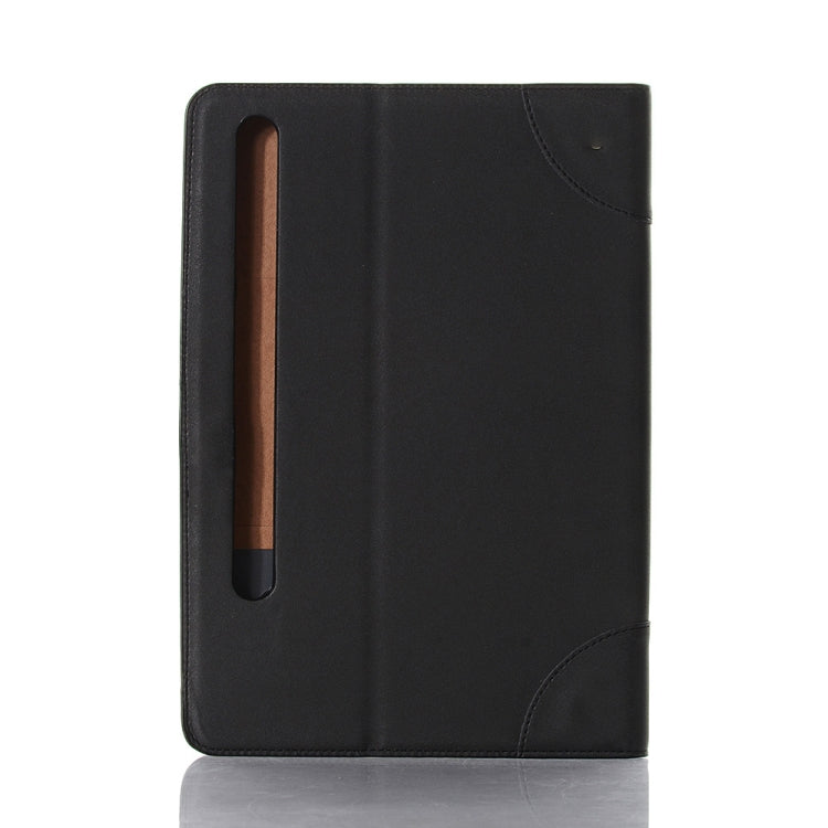 For Samsung Galaxy Tab S9 Retro Book Leather Tablet Case(Black)