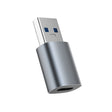 60W USB to USB-C/Type-C Female Charging Transfer Adapter - Converter & Adapter by PMC TechLife | Online Shopping South Africa | PMC TechLife | Buy Now Pay Later Mobicred