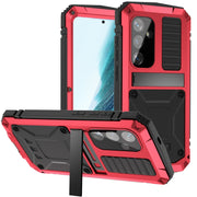 For Samsung Galaxy S24+ 5G R-JUST Life Water-resistant Dustproof Shockproof Phone Case(Red)