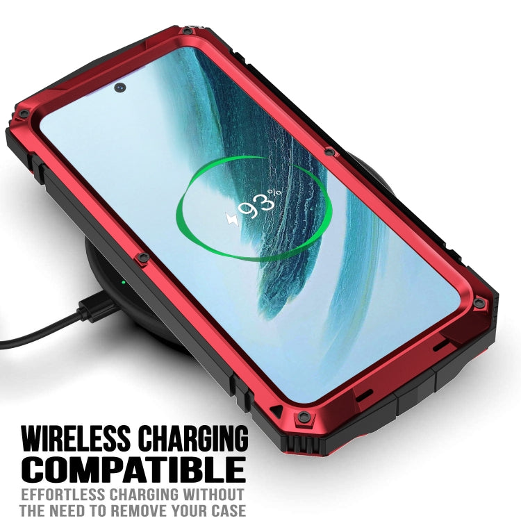 For Samsung Galaxy S24+ 5G R-JUST Life Water-resistant Dustproof Shockproof Phone Case(Red)