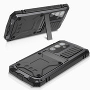 For Samsung Galaxy S24 5G R-JUST Life Water-resistant Dustproof Shockproof Phone Case(Black)