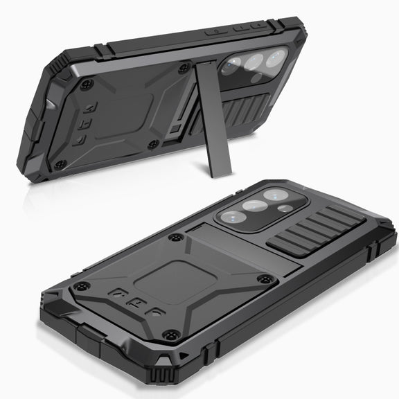 For Samsung Galaxy S24 5G R-JUST Life Water-resistant Dustproof Shockproof Phone Case(Black)