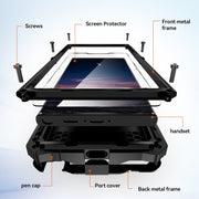 For Samsung Galaxy S24 Ultra 5G R-JUST Life Water-resistant Dustproof Shockproof Holder Phone Case(Black)