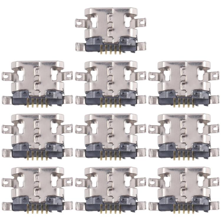For Tecno Spark 7 KF6 10pcs Original Charging Port Connector