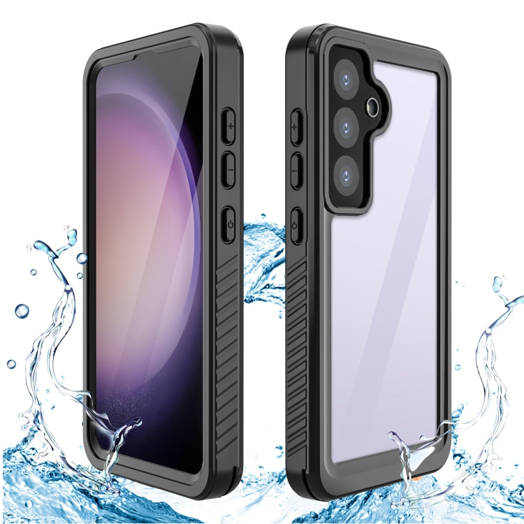 For Samsung Galaxy S24 5G RedPepper IP68 Water-resistant Phone Case(Black)