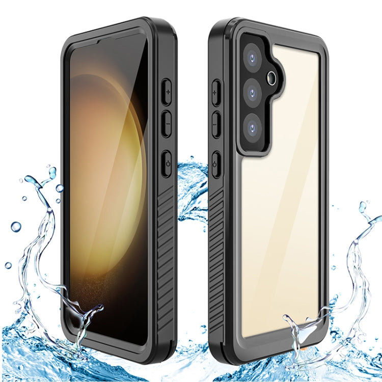For Samsung Galaxy S24+ 5G RedPepper IP68 Water-resistant Phone Case(Black)