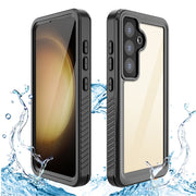 For Samsung Galaxy S24+ 5G RedPepper IP68 Water-resistant Phone Case(Black)