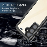 For Samsung Galaxy S24+ 5G RedPepper IP68 Water-resistant Phone Case(Black)