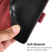 For OPPO A98 5G Orchid Butterfly Embossed Leather Phone Case(Red)