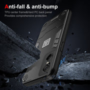 For Tecno Pop 6 Pro 2 in 1 Shockproof Phone Case(Black)