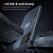 For Tecno Pova 5 2 in 1 Shockproof Phone Case(Blue)