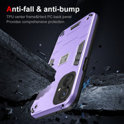For Tecno Spark 9 Pro 2 in 1 Shockproof Phone Case(Purple)