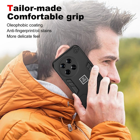 For Tecno Spark 20 Pro+ 2 in 1 Shockproof Phone Case(Black)