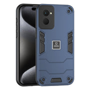 For Motorola Moto G Power 2024 Shockproof TPU Hybrid PC Phone Case(Blue)