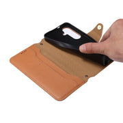 For Samsung Galaxy S24+ 5G Denior Cowhide Texture Wallet Style Leather Phone Case(Blue)