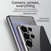 For Samsung Galaxy S24 Ultra 5G SULADA Electroplating Frosted TPU Phone Case(Grey)