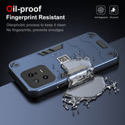 For Xiaomi 13 2 in 1 Shockproof Phone Case(Blue)