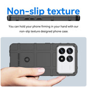 For Xiaomi Redmi K70 Full Coverage Shockproof TPU Phone Case(Black)