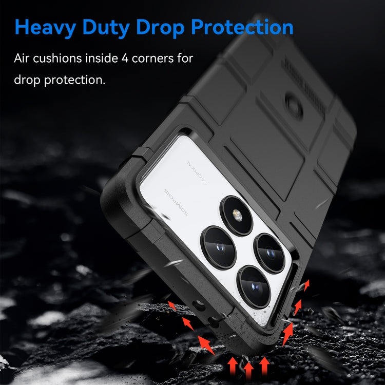 For Xiaomi Redmi K70 Pro Full Coverage Shockproof TPU Phone Case(Black)