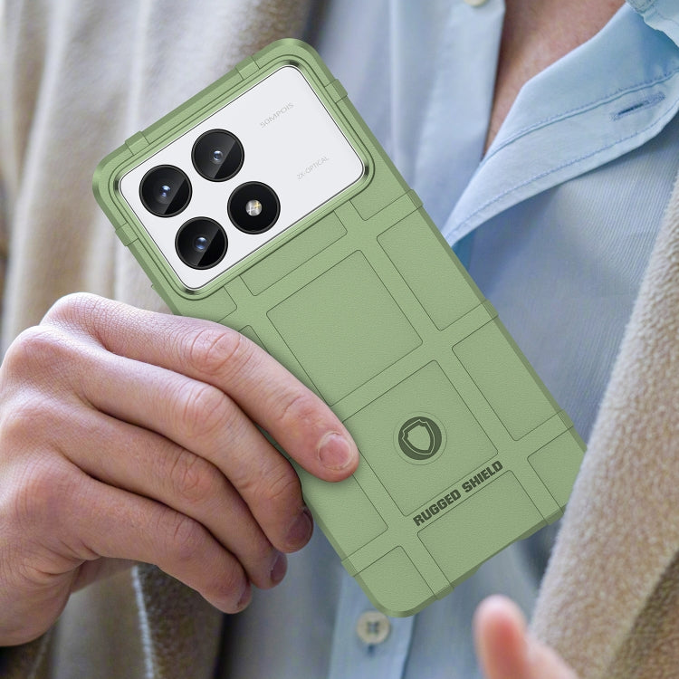 For Xiaomi Redmi K70 Pro Full Coverage Shockproof TPU Phone Case(Green)
