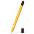 For Apple Pencil 2 Retro Pencil Style Stylus Pen Protective Case(Yellow) - Pencil Accessories by PMC Jewellery | Online Shopping South Africa | PMC Jewellery | Buy Now Pay Later Mobicred
