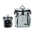 Cwatcun D95 Large Capacity Photography Backpack Shoulders Laptop Camera Bag, Size:30.5 x 18 x 38cm(Silver Grey) - free shipping - PMC TechLife - Order now!