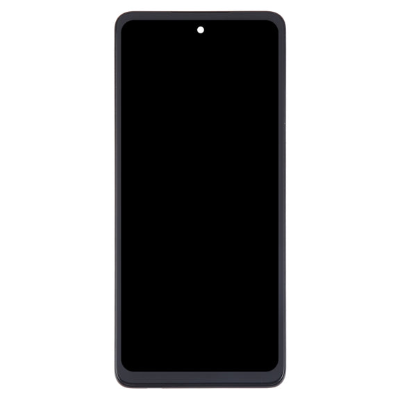 For Motorola Moto G24 OEM LCD Screen Digitizer Full Assembly with Frame
