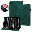 For iPad Pro 13 2024 Big Butterfly Embossed Leather Tablet Case(Green) - free shipping - PMC TechLife - Order now!