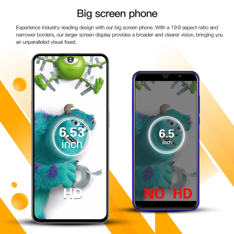 C20 Art Edition, 3GB+32GB, 6.53 inch Face Identification Android 8.1 MTK6753 Octa Core , Network: 4G, Dual SIM(Black)