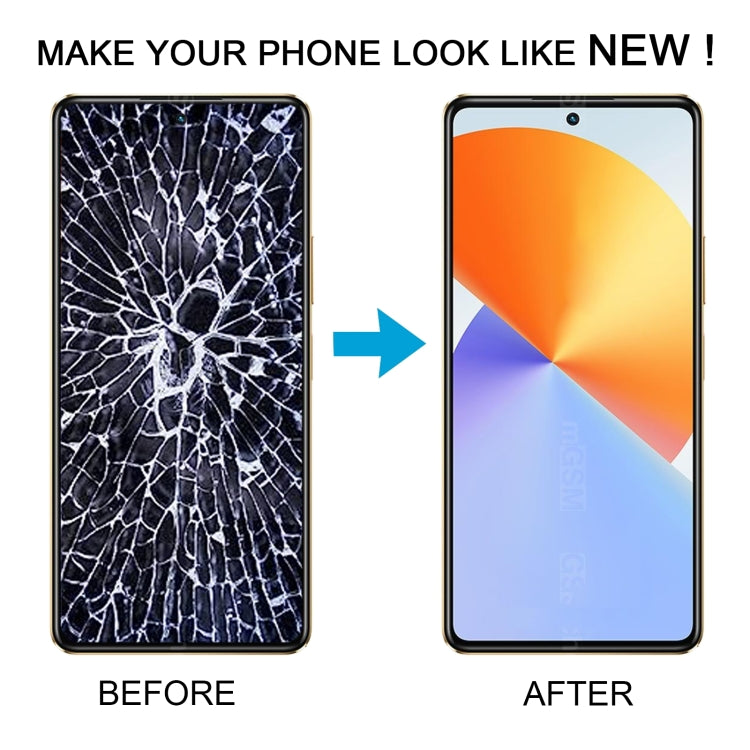 For Tecno Camon 20s Pro 5G Original LCD Screen with Digitizer Full Assembly
