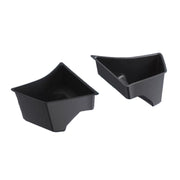 For Tesla Model 3 2pcs / Set Car Trunk Side Storage Box, Flagship Model, Style:without Cover