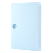 For Honor Pad 9 Tri-fold Silicone Leather Tablet Case(Ice Blue)