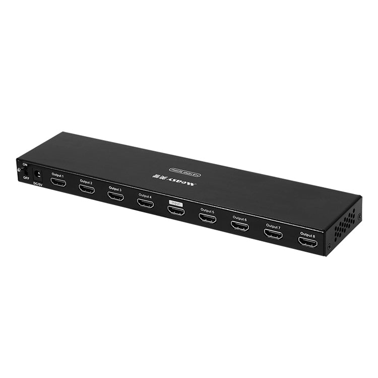 Measy SPH108 1 to 8 4K HDMI 1080P Simultaneous Display Splitter(UK Plug)