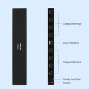 Measy SPH108 1 to 8 4K HDMI 1080P Simultaneous Display Splitter(AU Plug)