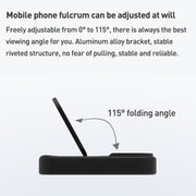For iPhone 14 Pro Max NFC Four-Color E-ink Screen DIY Phone Case(Black)