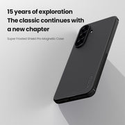 For Samsung Galaxy A56 5G NILLKIN Frosted Shield Pro Magnetic Phone Case(Black)