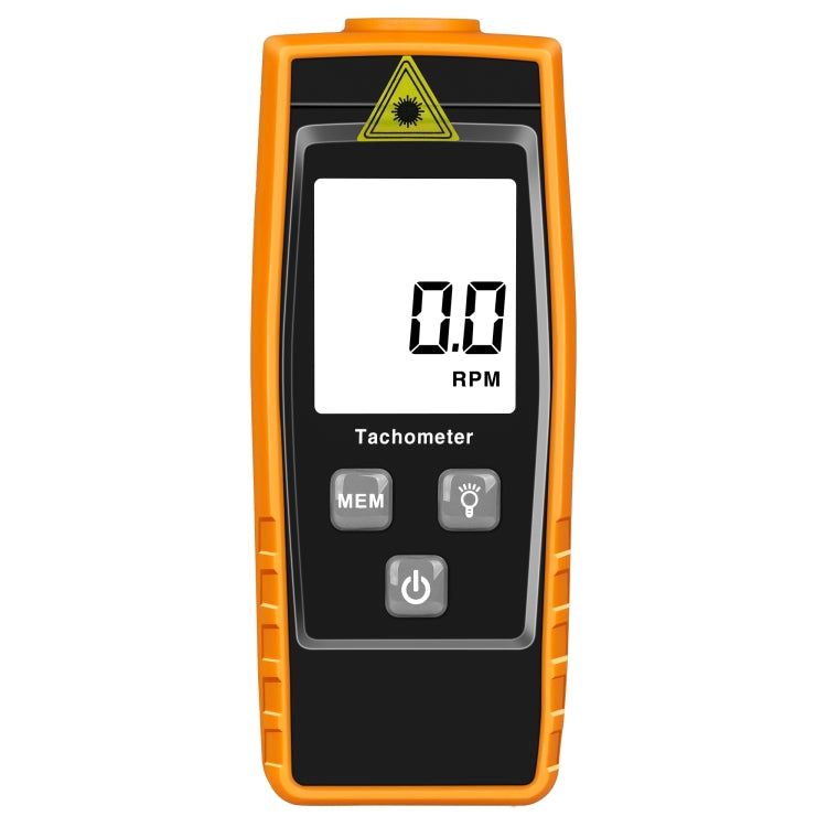 RZ835 Digital Tachometer, Range: 2.5-99999RPM(Orange)