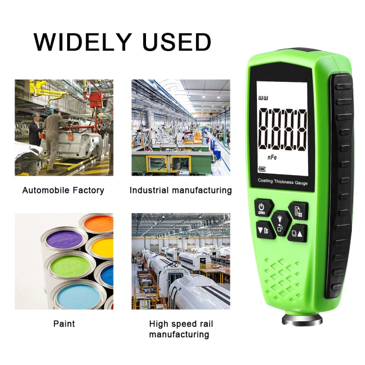 RZ859 Metal Coating Thickness Gauge(Green)