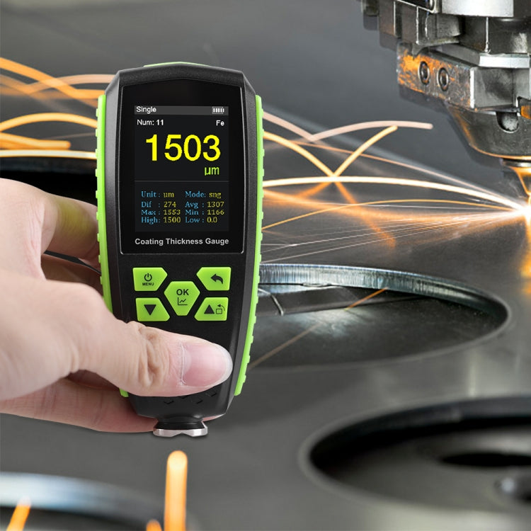 RZ860 Metal Coating Thickness Gauge(Green)