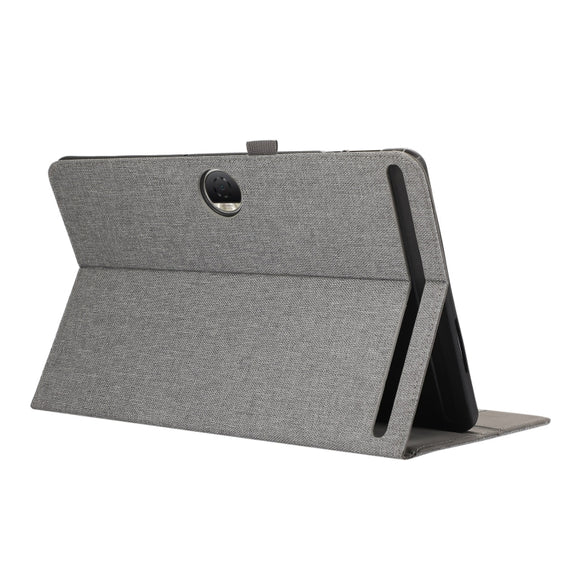 For Honor Pad 9 Fabric Texture Horizontal Flip Leather Tablet Case(Gray)