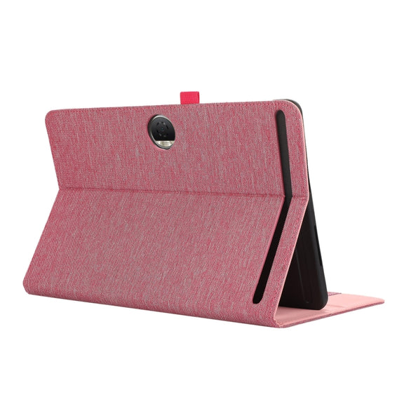 For Honor Pad 9 Fabric Texture Horizontal Flip Leather Tablet Case(Wine Red)
