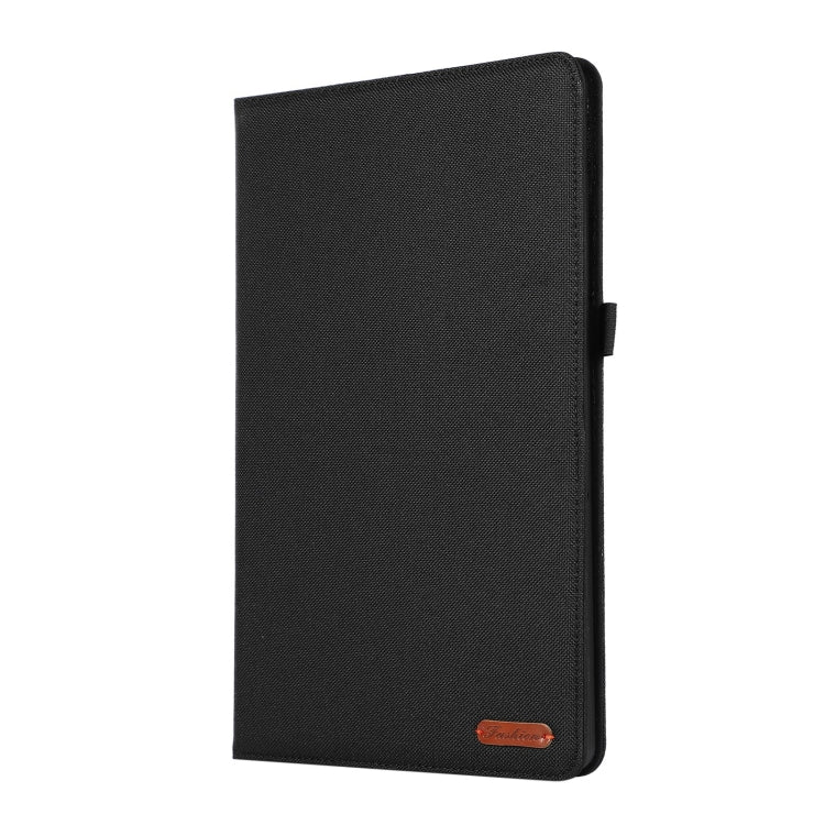 For Honor MagicPad 2 12.3 Fabric Texture Horizontal Flip Leather Tablet Case(Black)
