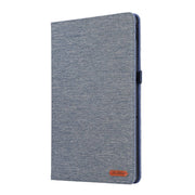 For Honor MagicPad 2 12.3 Fabric Texture Horizontal Flip Leather Tablet Case(Blue)