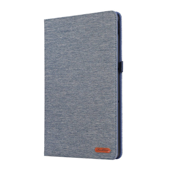 For Honor MagicPad 2 12.3 Fabric Texture Horizontal Flip Leather Tablet Case(Blue)