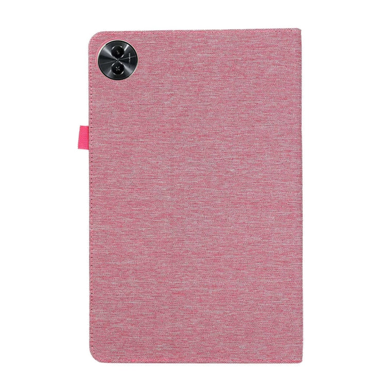 For Honor MagicPad 2 12.3 Fabric Texture Horizontal Flip Leather Tablet Case(Wine Red)