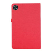 For Honor MagicPad 2 12.3 Fabric Texture Horizontal Flip Leather Tablet Case(Red)