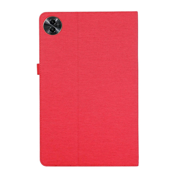 For Honor MagicPad 2 12.3 Fabric Texture Horizontal Flip Leather Tablet Case(Red)