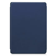 For Lenovo Tab M11/Xiaoxin Pad 11 2024 360 Rotation Transparent Smart Leather Case with Keyboard(Dark Blue)